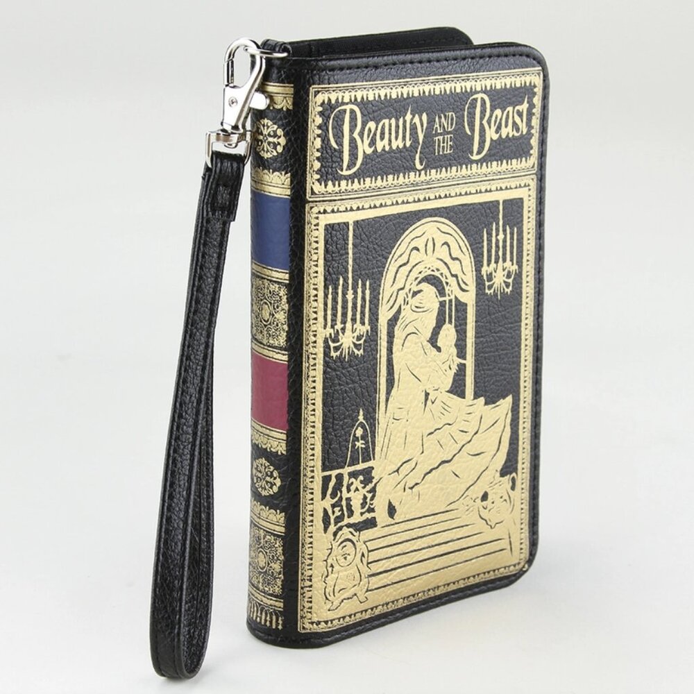 Beauty and the Beast Book Cover Wallet - Book Lover Gifts